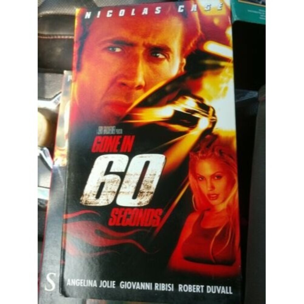 Gone in 60 Seconds VHS 2000 Nicholas Cage